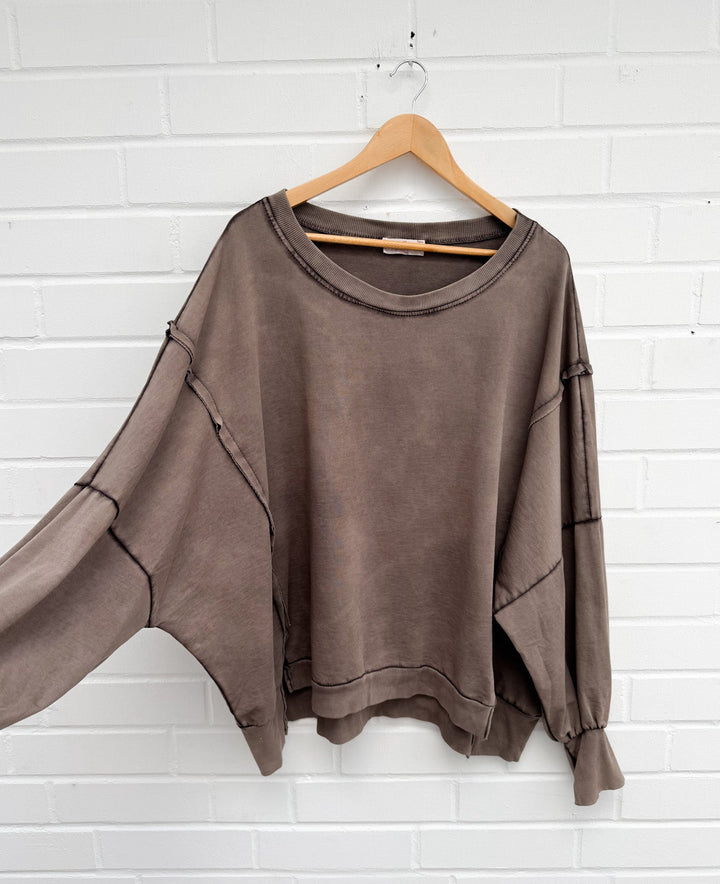 LEICHTES OVERSIZE SWEATSHIRT MARLA - versch. Farben