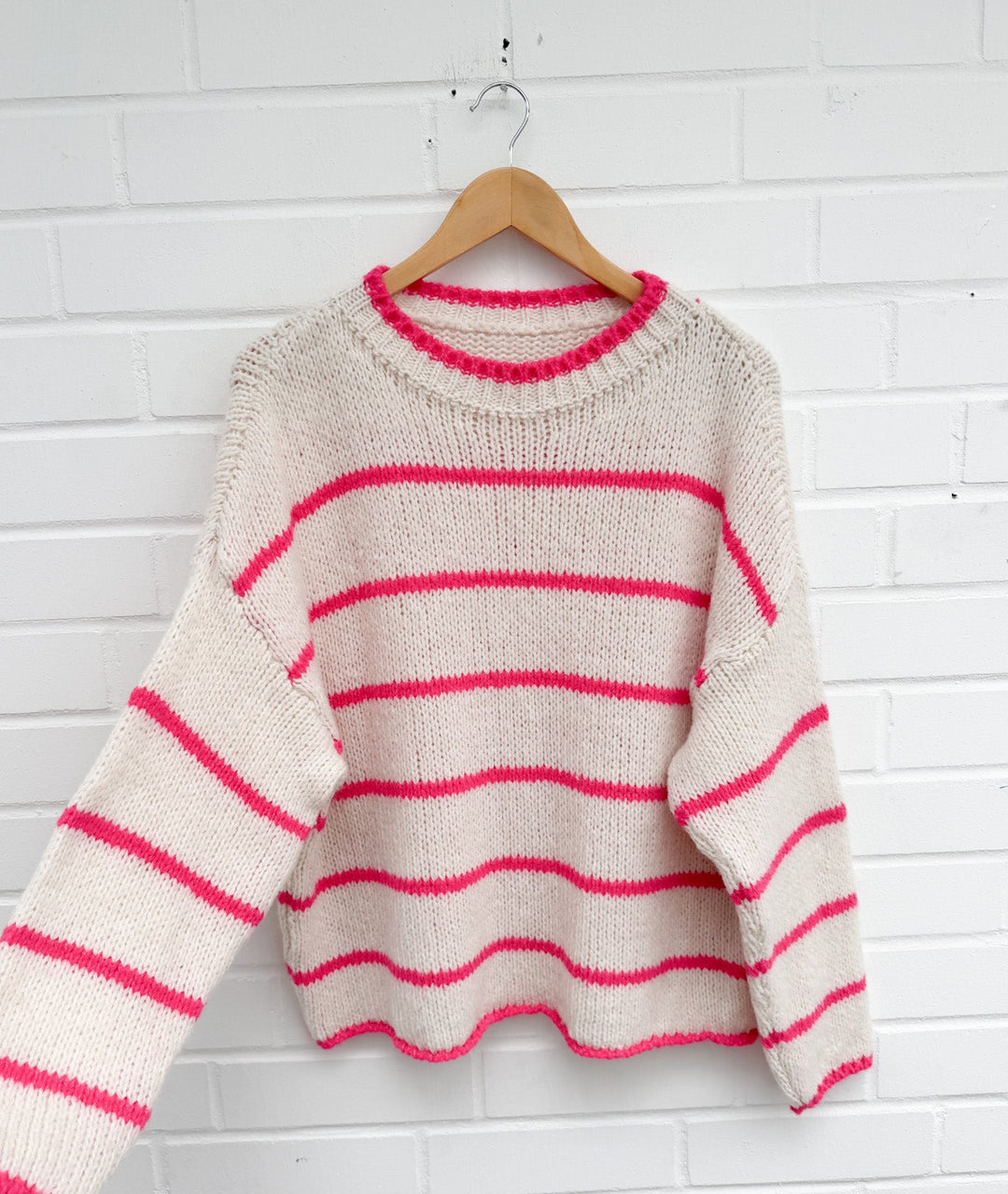 STREIFEN STRICKPULLOVER ADNA - versch. Farben