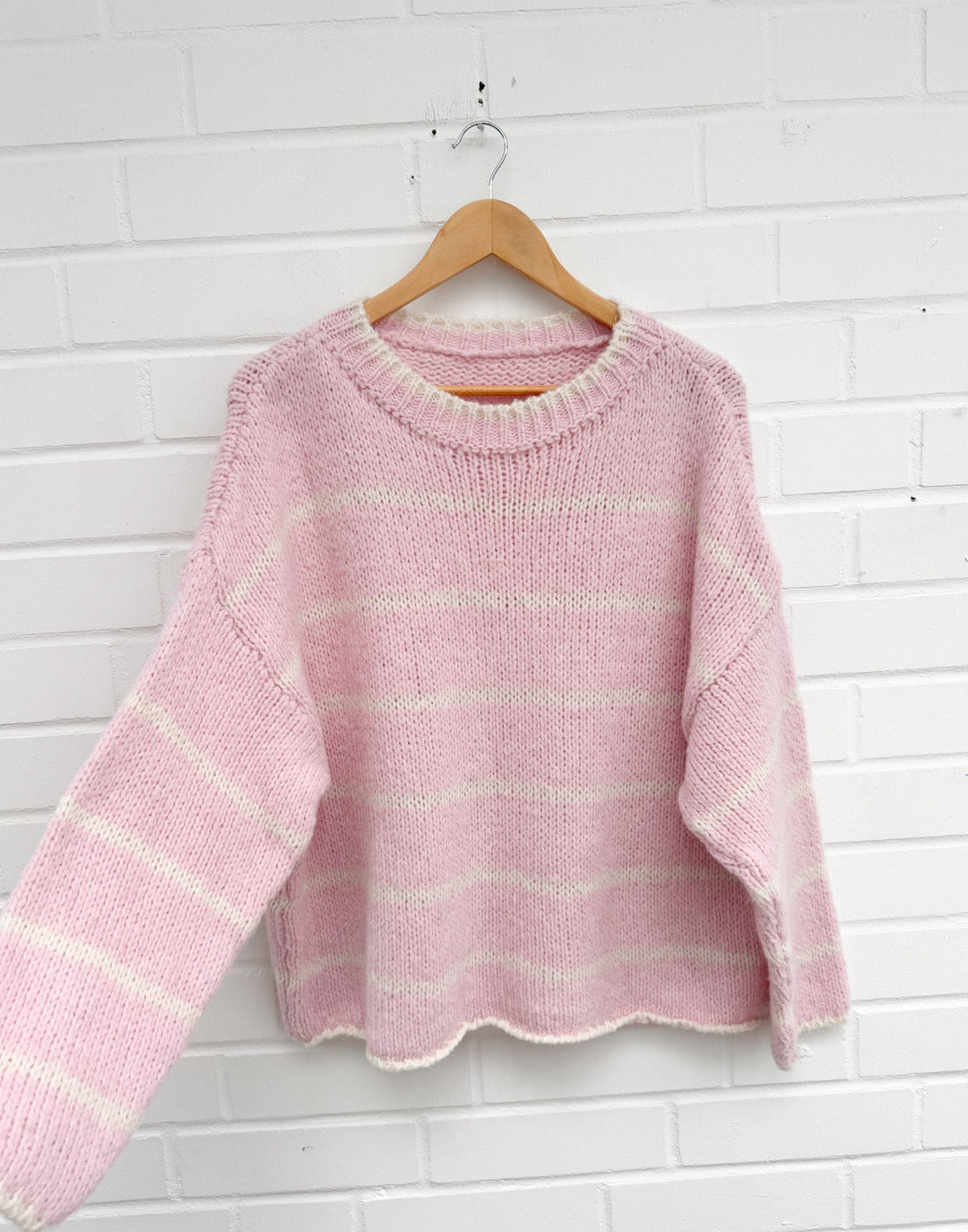 STREIFEN STRICKPULLOVER ADNA - versch. Farben