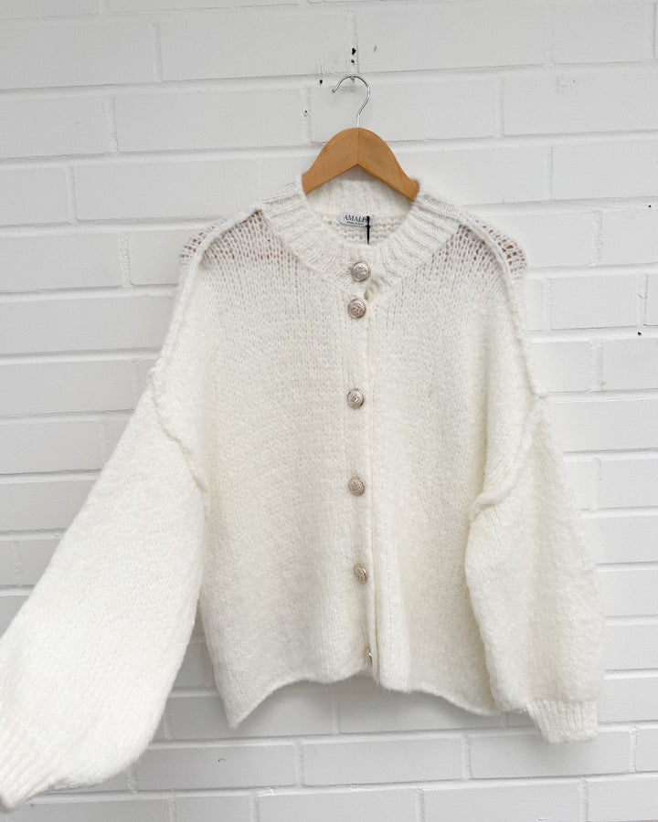 STRICKJACKE SPRING MAIRA - versch. Farben