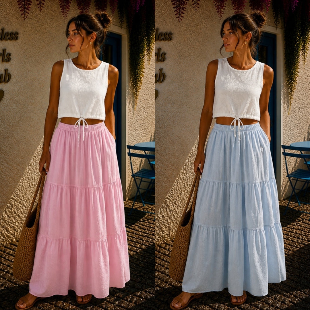 COTTON MAXIROCK - versch. Farben