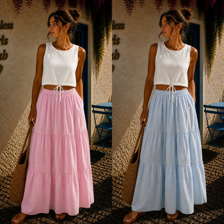 COTTON MAXIROCK - versch. Farben