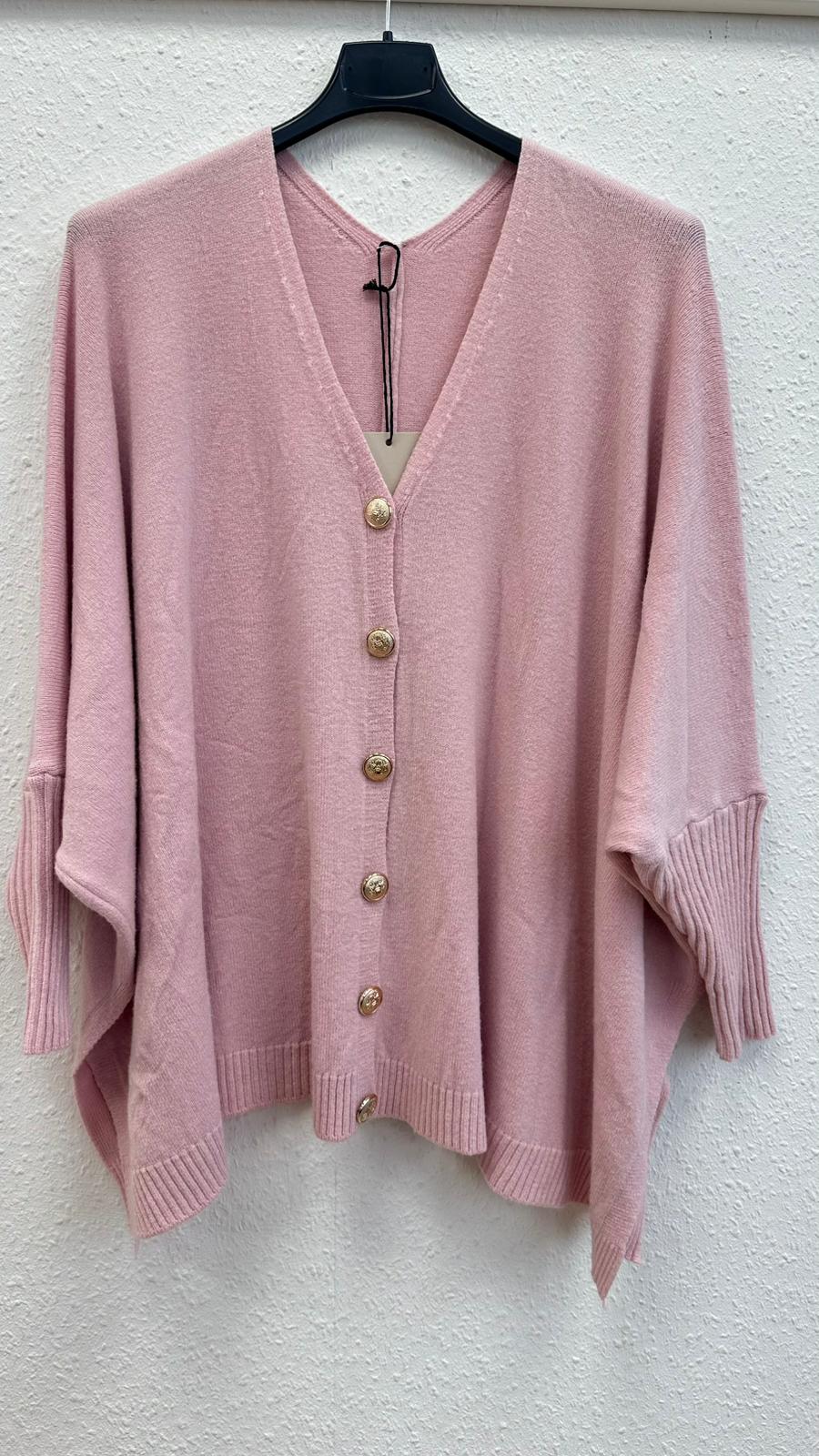 SOFT OVERSIZE STRICKJACKE MADRID - versch. Farben