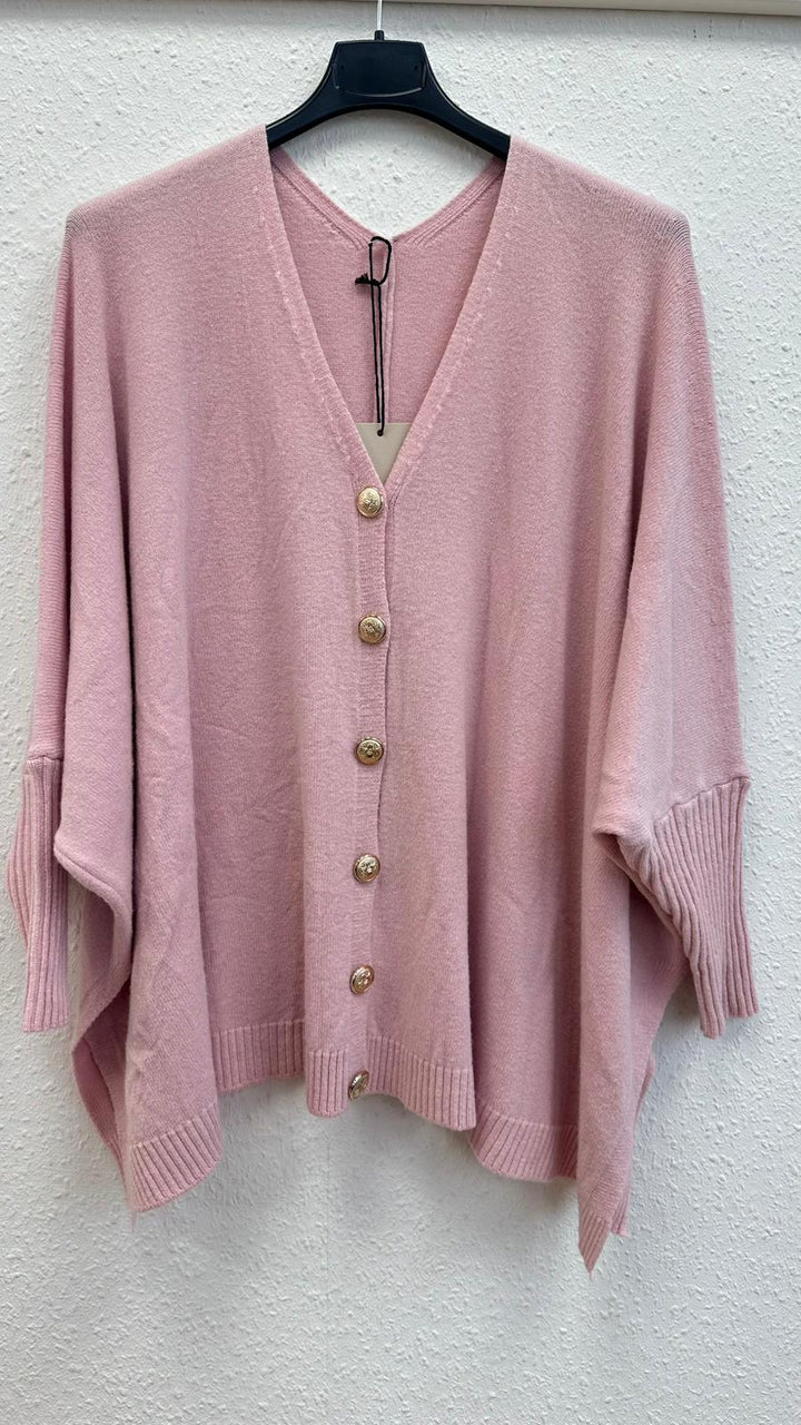 SOFT OVERSIZE STRICKJACKE MADRID - versch. Farben