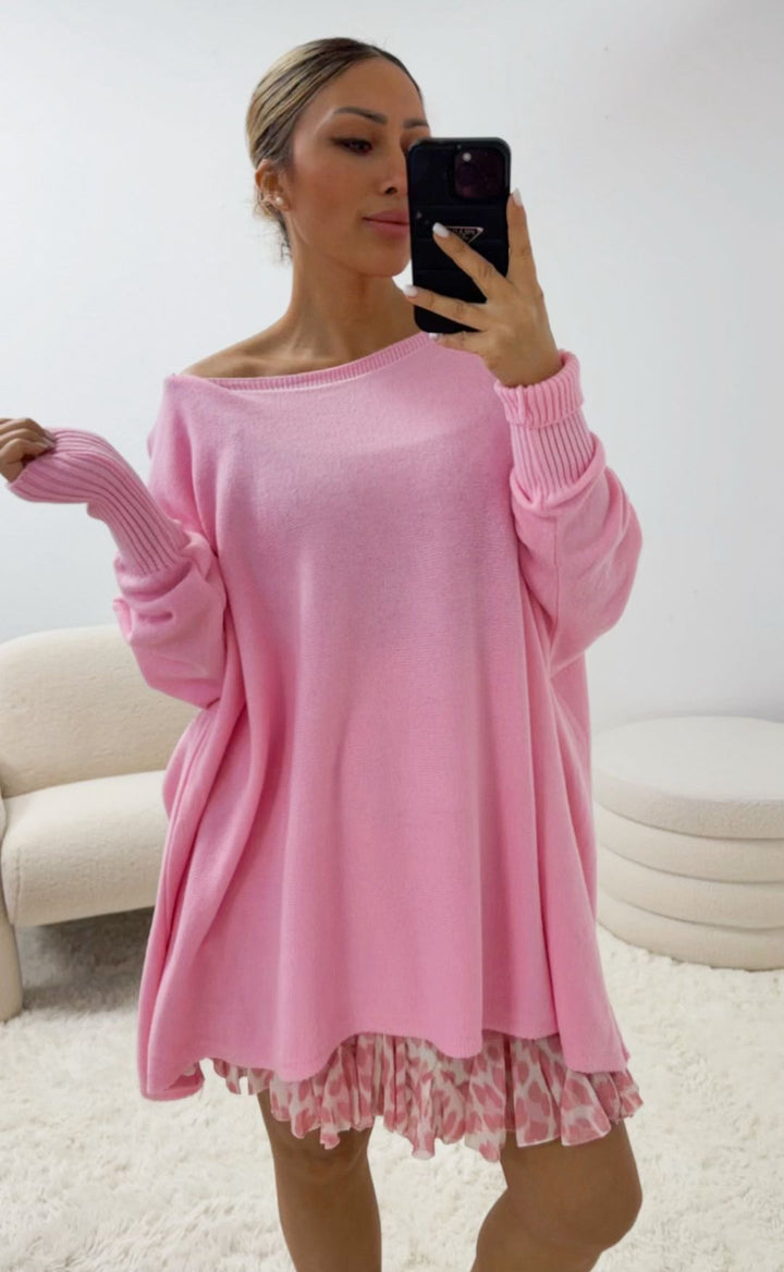 GOOD VIBES OVERSIZE BASIC PULLOVER - versch. Farben