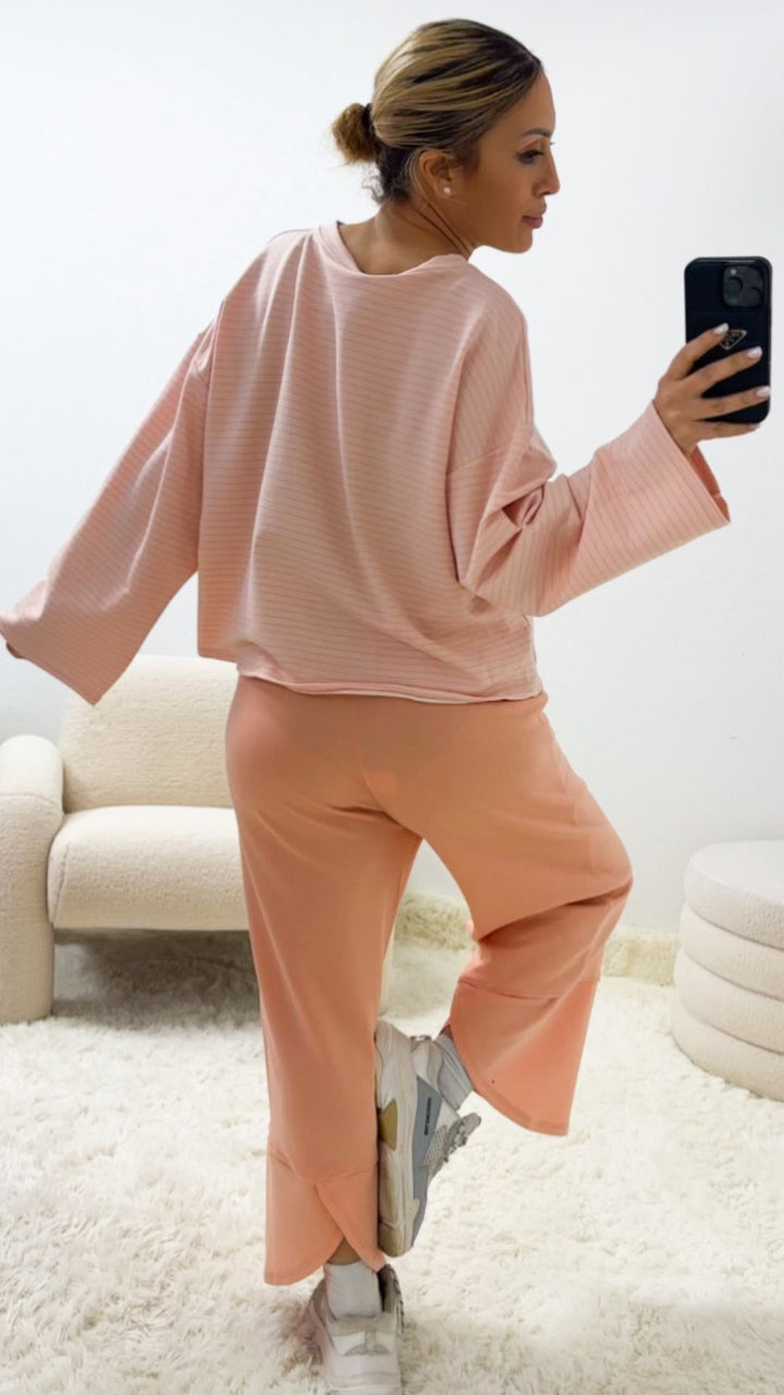 LOCKERE HOSE mit Taschen - versch. Farben