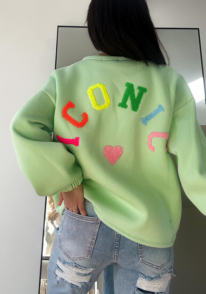 OVERSIZE SWEATSHIRT ICONIC - versch. Farben
