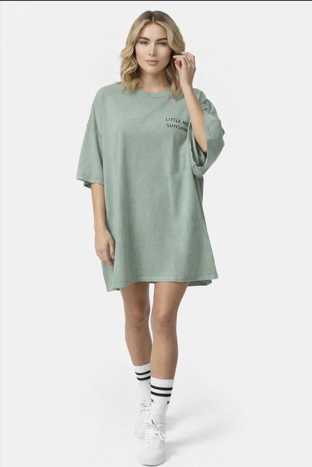 ULTRA OVERSIZE SHIRT LITTLE MISS SUNSHINE - versch. Farben