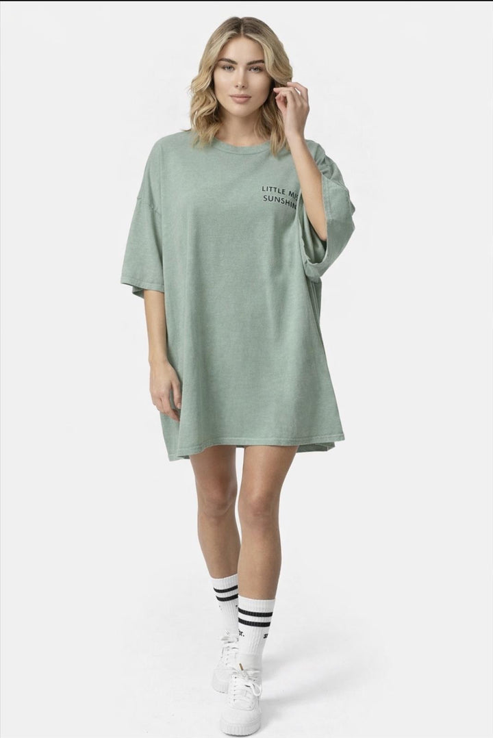 ULTRA OVERSIZE SHIRT LITTLE MISS SUNSHINE - versch. Farben