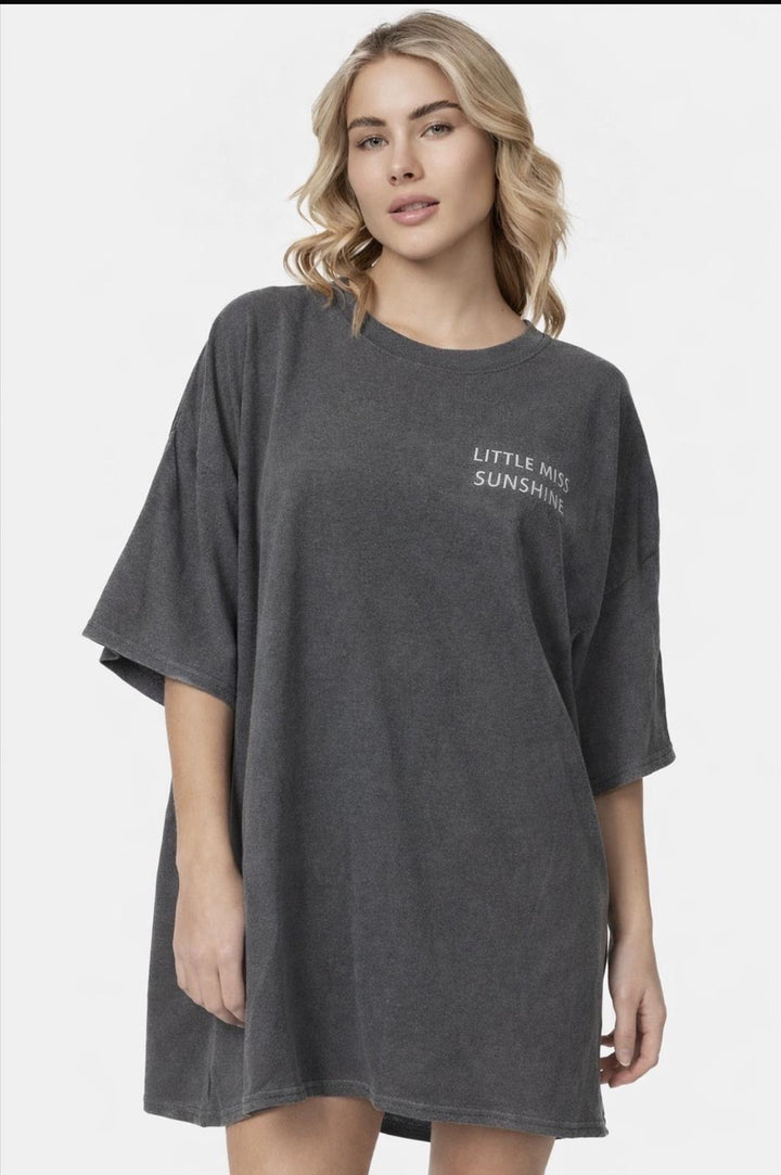 ULTRA OVERSIZE SHIRT LITTLE MISS SUNSHINE - versch. Farben