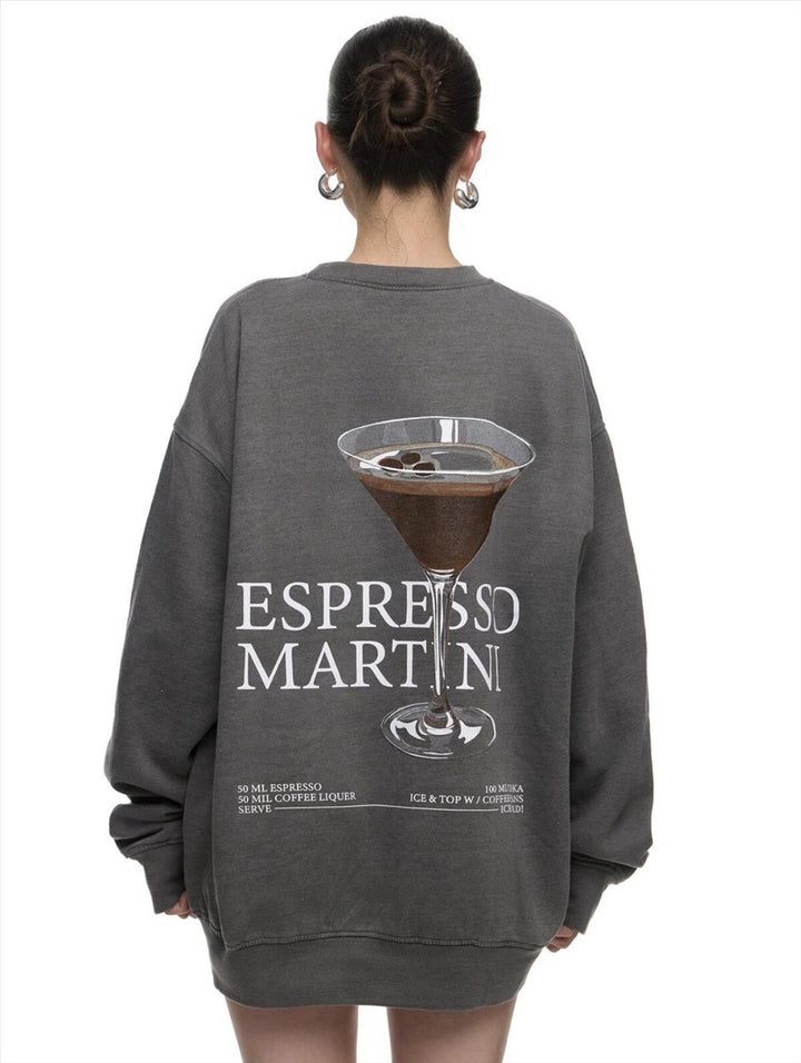 SWEATSHIRT ESPRESSO - versch. Farben