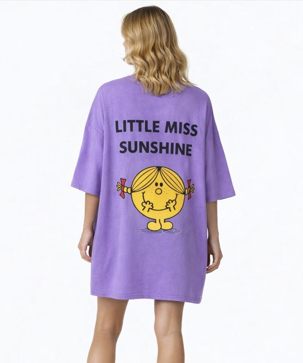 ULTRA OVERSIZE SHIRT LITTLE MISS SUNSHINE - versch. Farben