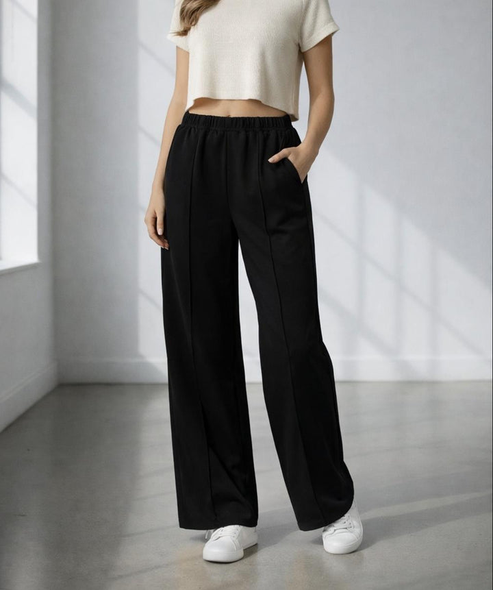 LOCKERE HOSE MAJA - schwarz