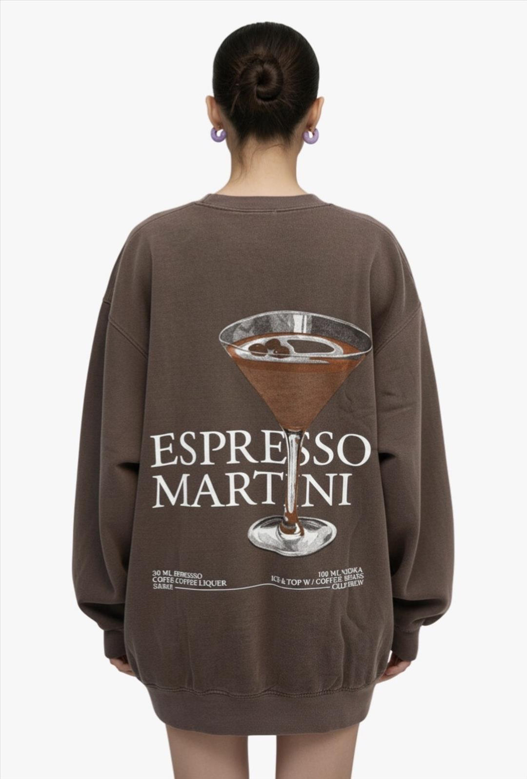 SWEATSHIRT ESPRESSO - versch. Farben