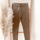 LEDEROPTIK LEGGINGS- versch. Farben