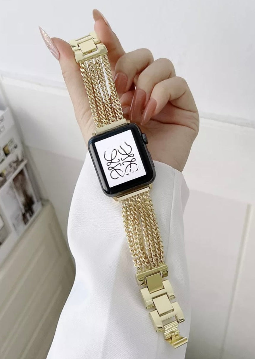 KETTEN ARMBAND für Apple Watch