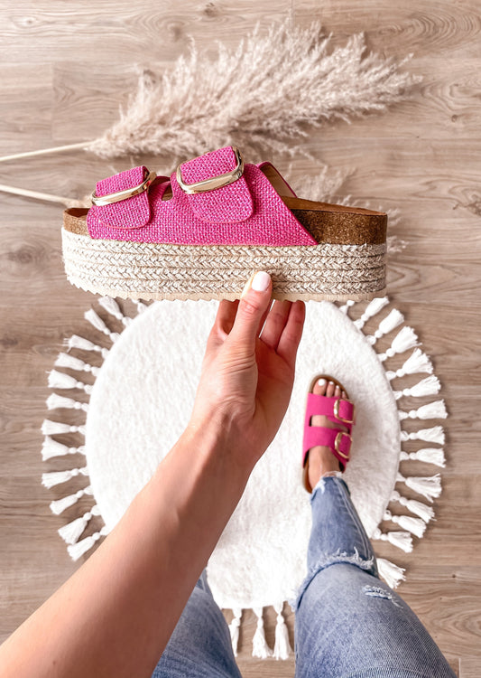 PLATEAU PANTOLETTE ISI- pink